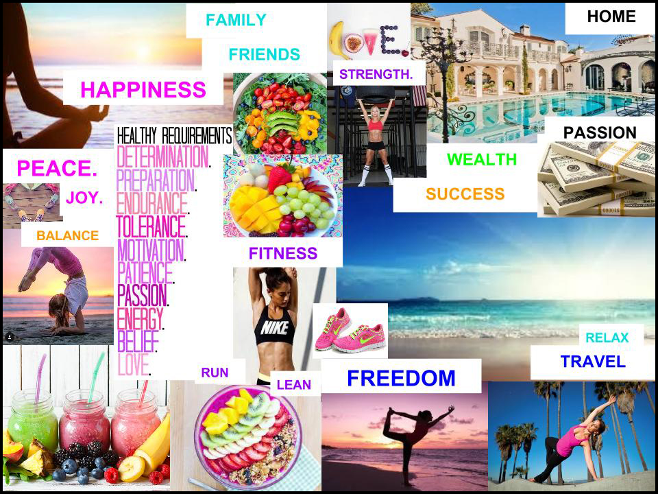 create your dream life vision board workshop